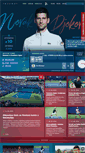 Mobile Screenshot of novakdjokovic.com